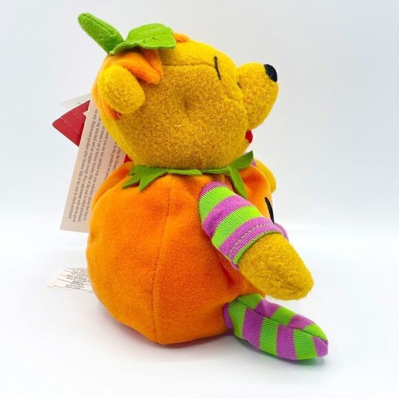 * NWT* The Disney Store Winnie the Pooh Pumpkin Plush - Picture 2 of 8